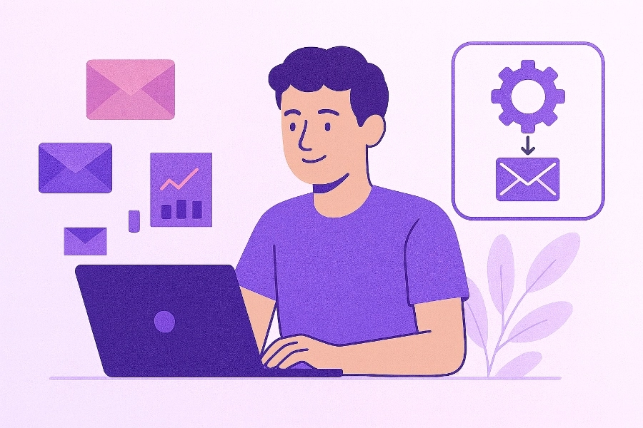 email marketing illustration