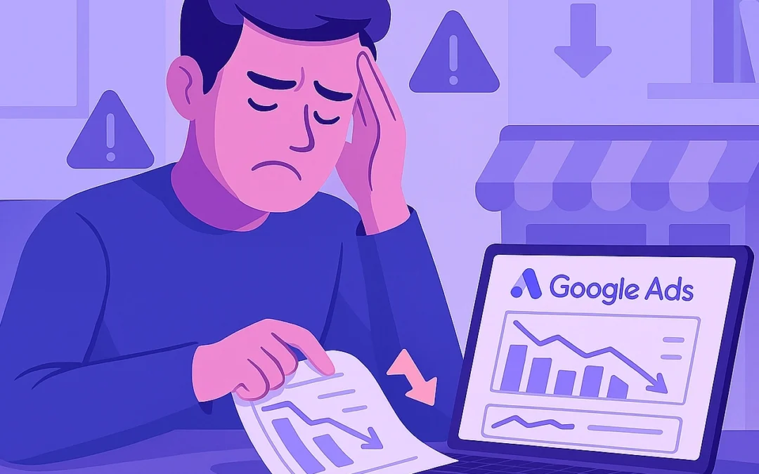 Errores comunes en Google Ads que pueden estar costándote dinero