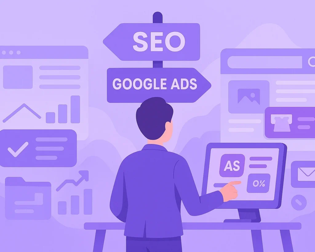 seo vs google ads